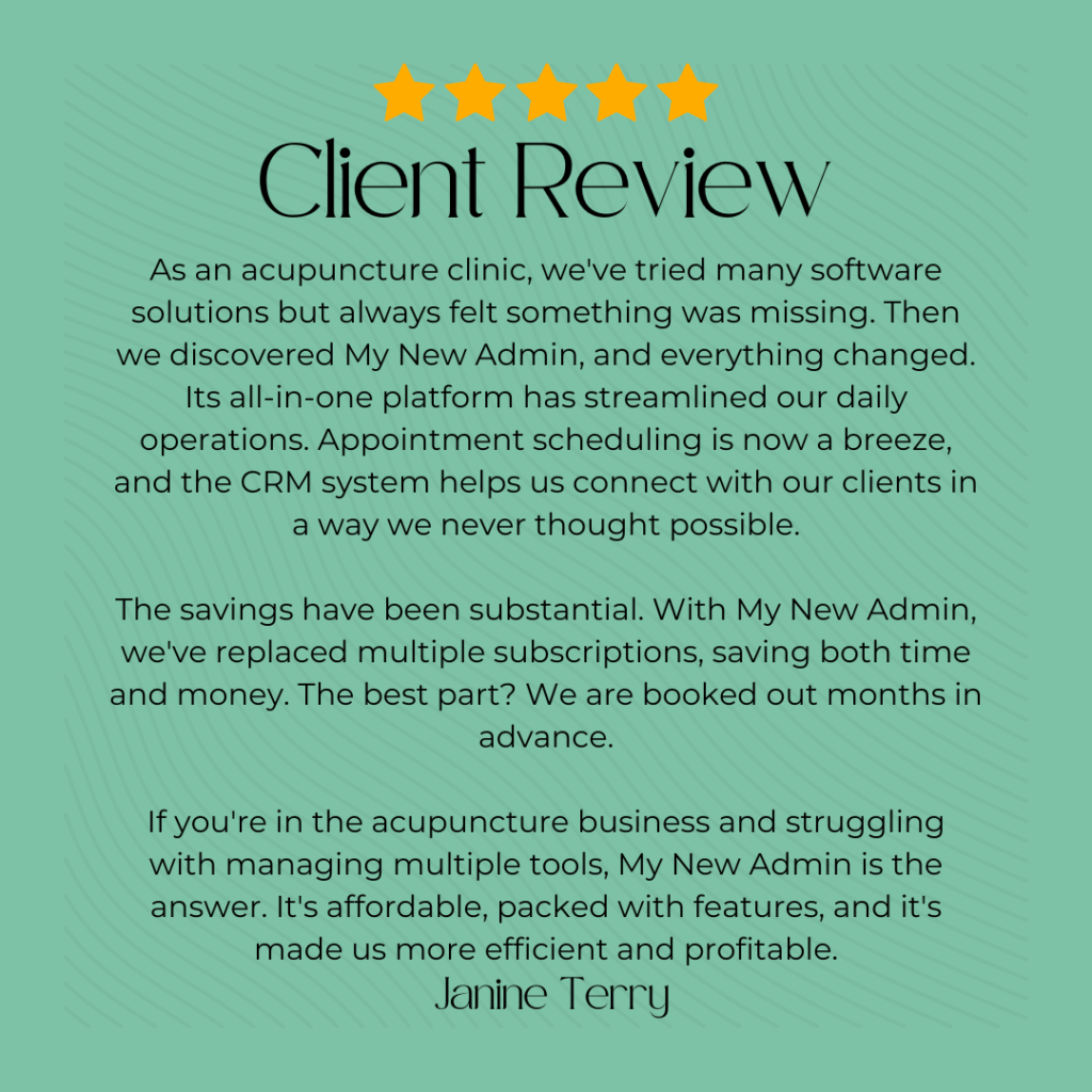 Acupuncture Clinic Software